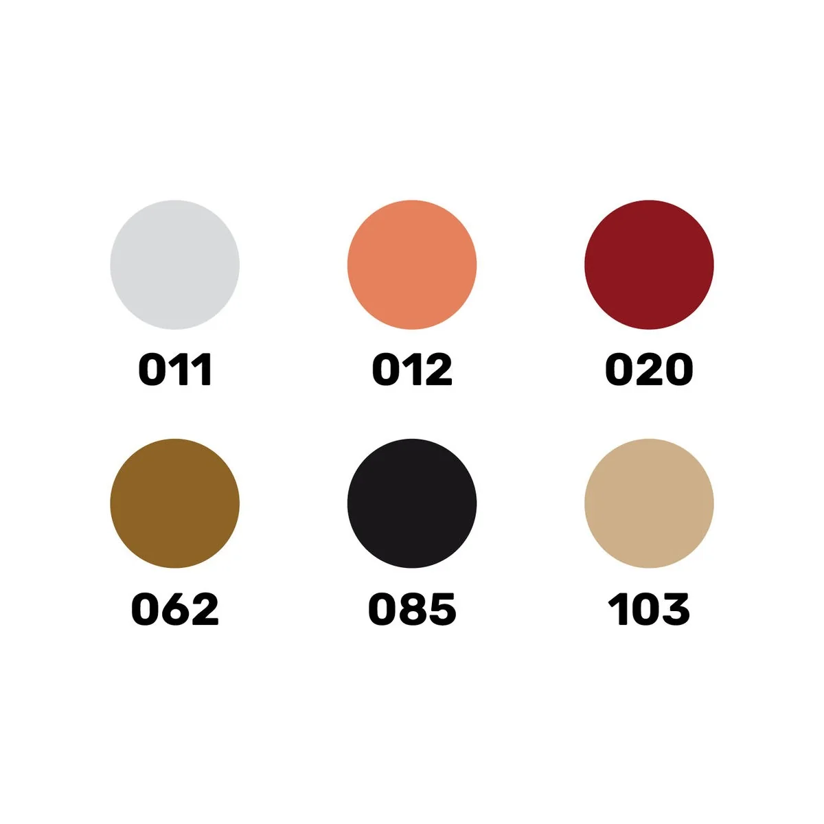 Acrylic Colour Set ”Oldtimer” 6 x 12 ml + Brush - Heller 9404