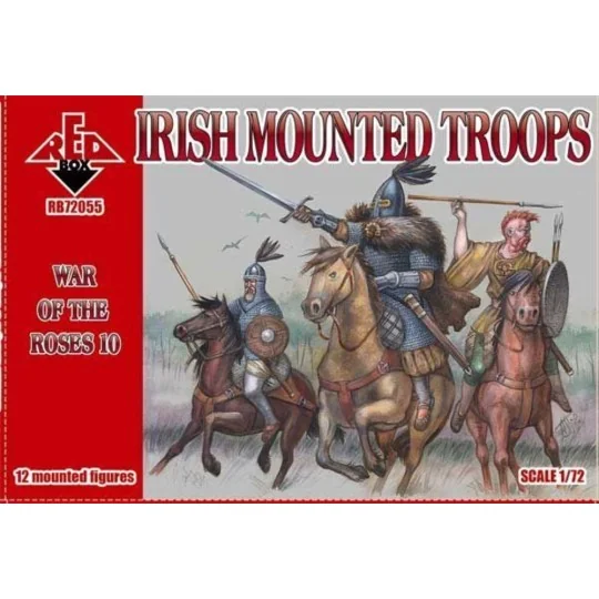 Irish mounted troops, War of the Roses 10, 1/72 - Red Box RB72055