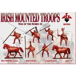 Irish mounted troops, War of the Roses 10, 1/72 - Red Box RB72055 2
