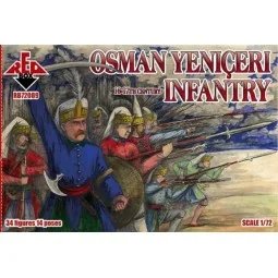 Osman Yeniceri inantry, 16-17th century, 1/72 - Red Box RB72089