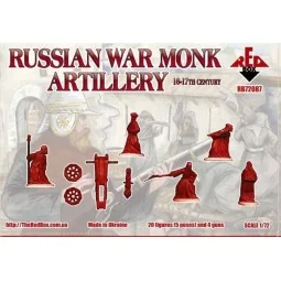 Russian war monk artillery, 16-17th centu, 1/72 - Red Box RB72087 2