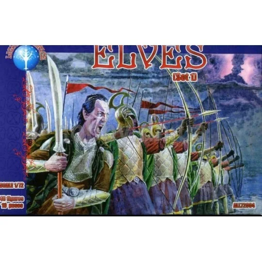 Elves, set 1, 1/72 - ALLIANCE ALL72004