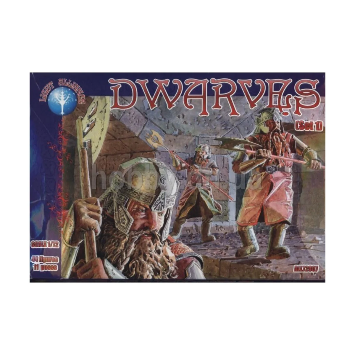 Dwarves, set 1, 1/72 - ALLIANCE ALL72007