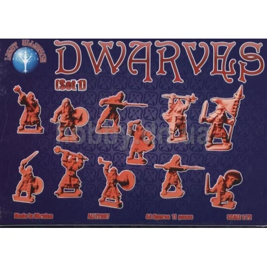 Dwarves, set 1, 1/72 - ALLIANCE ALL72007