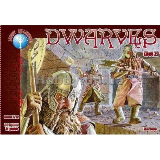 Dwarves, set 2, 1/72 - ALLIANCE ALL72008