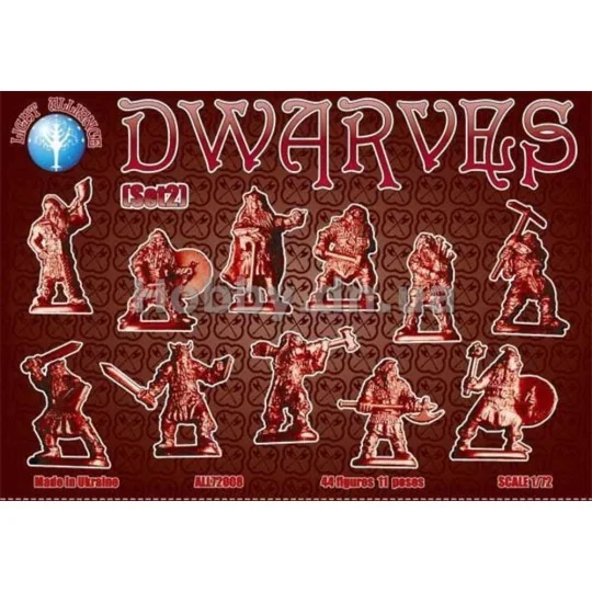 Dwarves, set 2, 1/72 - ALLIANCE ALL72008