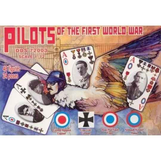 Pilots of the First World War, 1/72 - DDS DDS72003