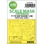 F-15I Ra'am double-sided painting mask for Great Wall Hobby, 1/48 -...
