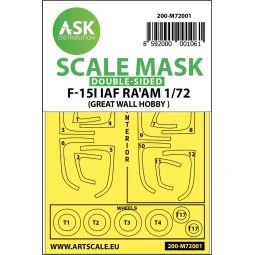 F-15I IAF RA´AM double-sided painting mask for Great Wall Hobby, 1/...