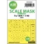 Focke Wulf Fw 189 one-sided painting mask for Great Wall Hobby, 1/4...