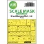 Bristol Blenheim Mk.I double-sided painting mask for Airfix, 1/48 -...