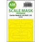 Curtiss Hawk 81-A2 AVG wheels bay masks for Great Wall Hobby, 1/32 ...