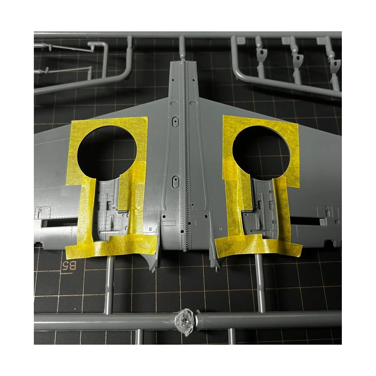 Curtiss Hawk 81-A2 AVG wheels bay masks for Great Wall Hobby, 1/32 ...