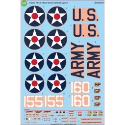 Curtiss H81-A-2 part 1 - Pearl Harbor Defenders, 1/32 - Art Scale K... 2