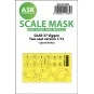 C-130H one-sided express fit mask for Zvezda, 1/72 - Art Scale Kit ...
