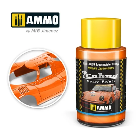 COBRA MOTOR Jagermeister Orange - AMMO by MIG Jimenez A.MIG-0309