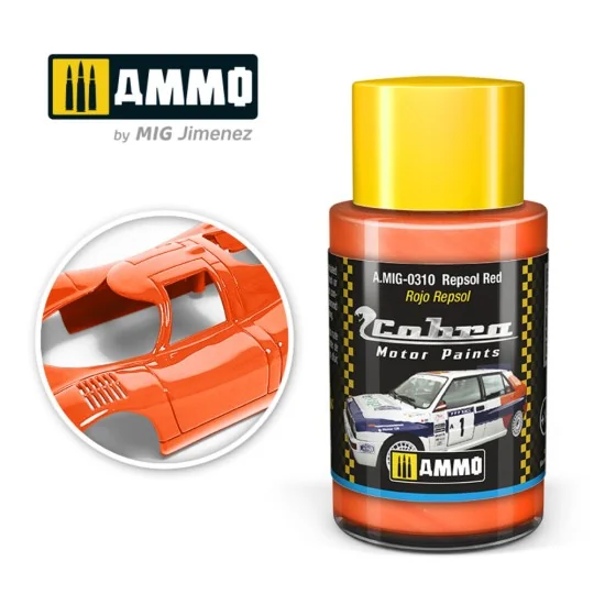 COBRA MOTOR Repsol Red - AMMO by MIG Jimenez A.MIG-0310
