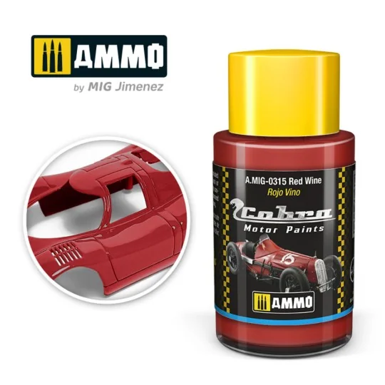 COBRA MOTOR Red Wine - AMMO by MIG Jimenez A.MIG-0315