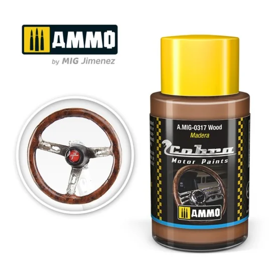 COBRA MOTOR Wood - AMMO by MIG Jimenez A.MIG-0317