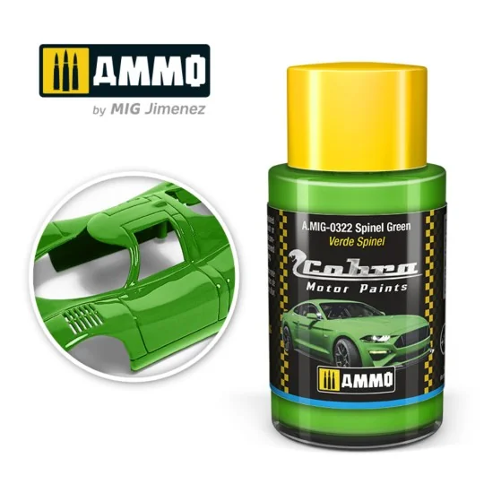 COBRA MOTOR Spinel Green - AMMO by MIG Jimenez A.MIG-0322