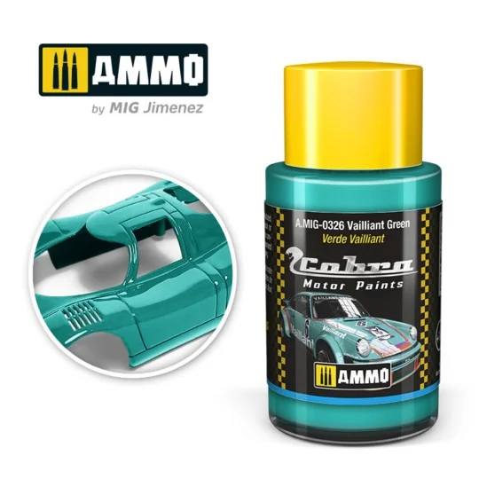 COBRA MOTOR Vailliant Green - AMMO by MIG Jimenez A.MIG-0326