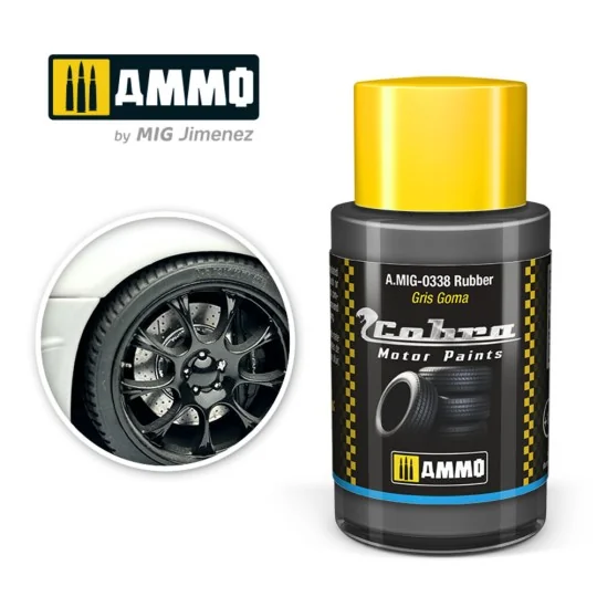 COBRA MOTOR Rubber - AMMO by MIG Jimenez A.MIG-0338