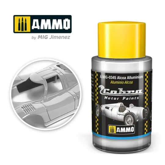 COBRA MOTOR Alcoa Alluminium - AMMO by MIG Jimenez A.MIG-0345
