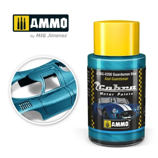 COBRA MOTOR Guardsman Blue - AMMO by MIG Jimenez A.MIG-0350