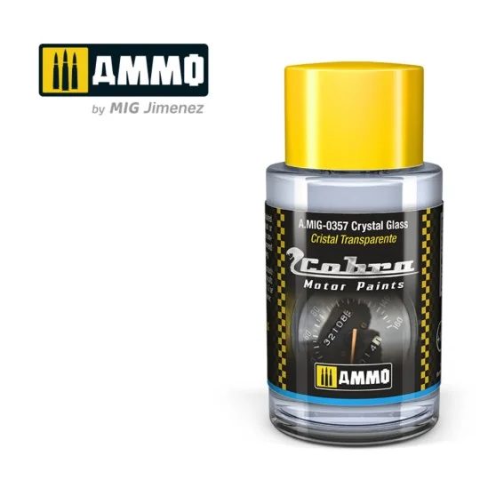 COBRA MOTOR Crystal glass - AMMO by MIG Jimenez A.MIG-0357