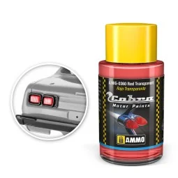 COBRA MOTOR Red Transparent - AMMO by MIG Jimenez A.MIG-0360 2
