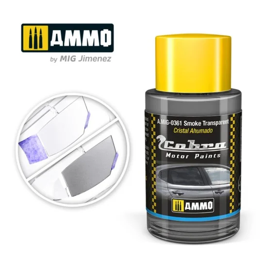 COBRA MOTOR Smoke transparent - AMMO by MIG Jimenez A.MIG-0361