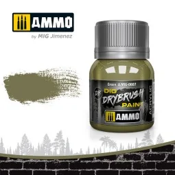 DRYBRUSH Green - AMMO by MIG Jimenez A.MIG-0607 2