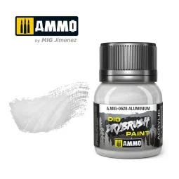 DRYBRUSH Aluminium - AMMO by MIG Jimenez A.MIG-0628 2