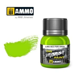 DRYBRUSH Pure Green - AMMO by MIG Jimenez A.MIG-0633 2