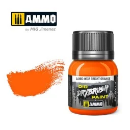 DRYBRUSH Bright Orange - AMMO by MIG Jimenez A.MIG-0637 2