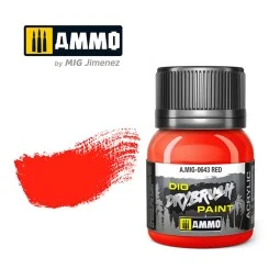 DRYBRUSH Red - AMMO by MIG Jimenez A.MIG-0643