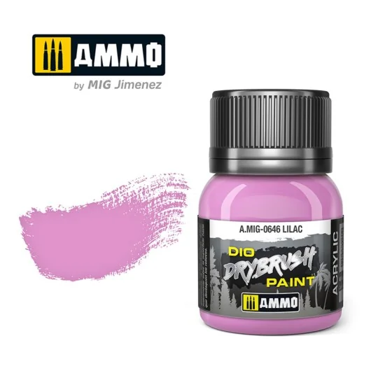 DRYBRUSH Lilac - AMMO by MIG Jimenez A.MIG-0646