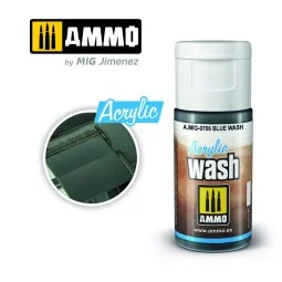 ACRYLIC WASH Blue Wash - AMMO by MIG Jimenez A.MIG-0706 2