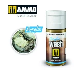 ACRYLIC WASH Ochre Wash - AMMO by MIG Jimenez A.MIG-0712 2
