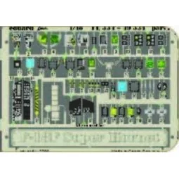 F-18F Super Hornet interior für Hasegawa Bausatz - Eduard Accessori...