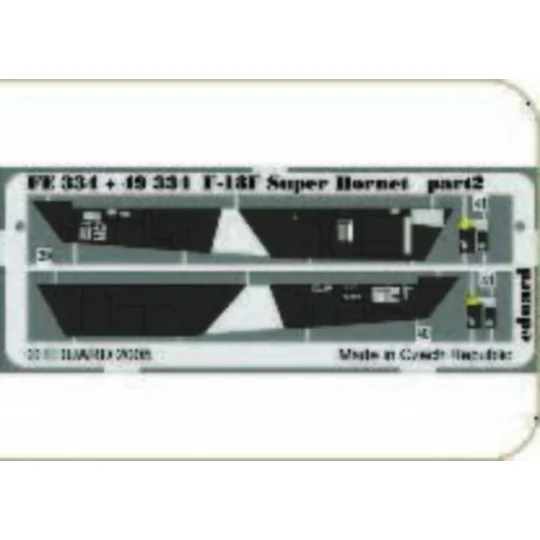 F-18F Super Hornet interior für Hasegawa Bausatz, 1/48 - Eduard Acc...