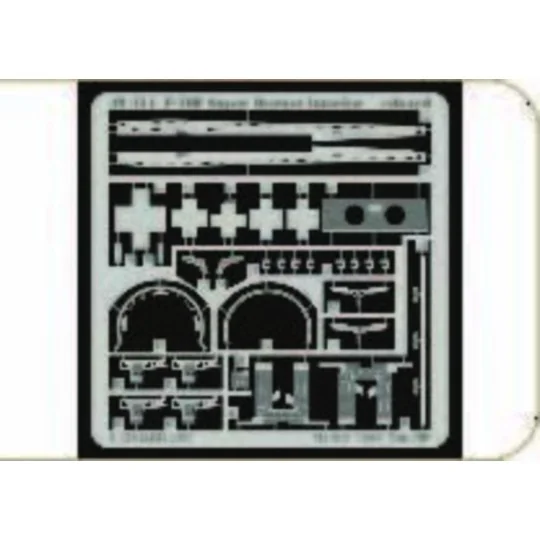 F-18F Super Hornet interior für Hasegawa Bausatz - Eduard Accessori...