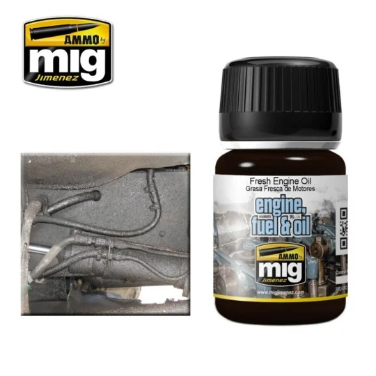 Fresh Engine Oil EFFECTS - AMMO by MIG Jimenez A.MIG-1408