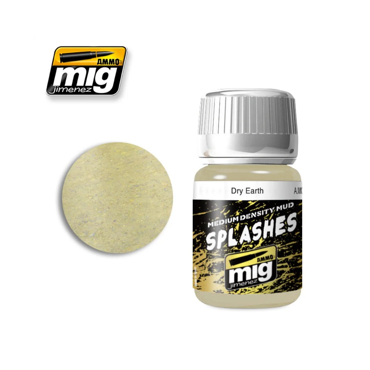 SPLASHES Dry Earth - AMMO by MIG Jimenez A.MIG-1750