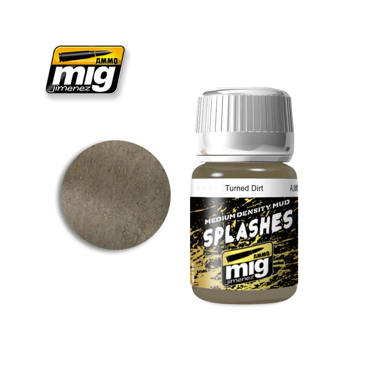SPLASHES Turned Dirt - AMMO by MIG Jimenez A.MIG-1753