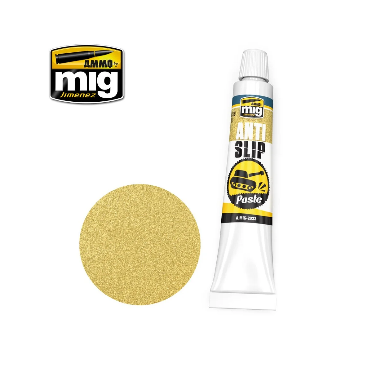 Anti-Slip Paste - Sand Color (for 1/35 scale) - AMMO by MIG Jimenez...