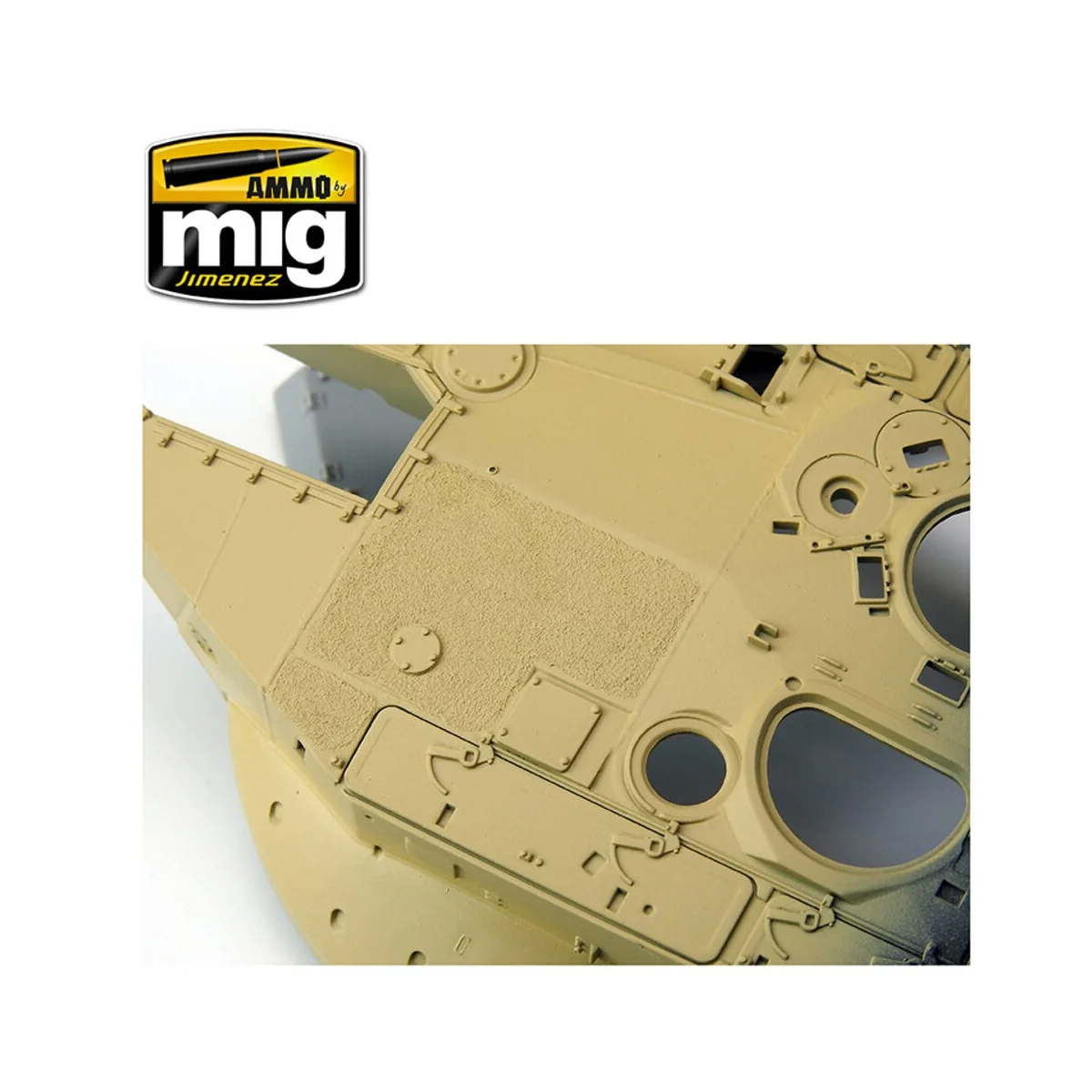 Anti-Slip Paste - Sand Color (for 1/35 scale) - AMMO by MIG Jimenez...