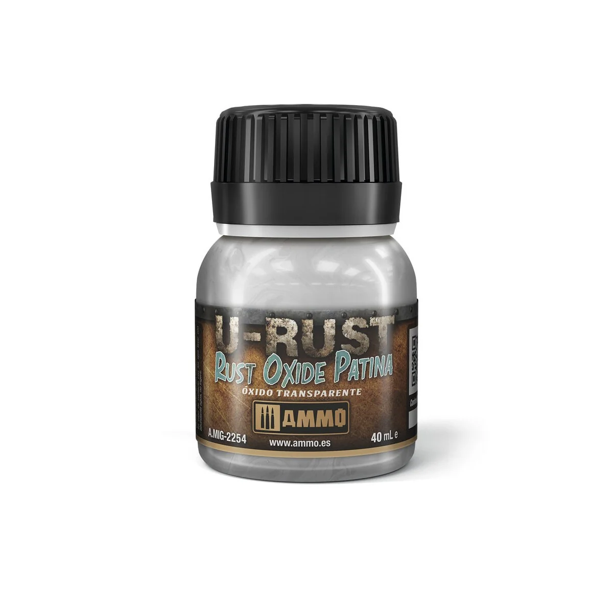U-RUST Rust Oxide Patina (40mL) - AMMO by MIG Jimenez A.MIG-2254