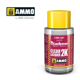 COBRA MOTOR Clear Lacquer 2K - AMMO by MIG Jimenez A.MIG-2261