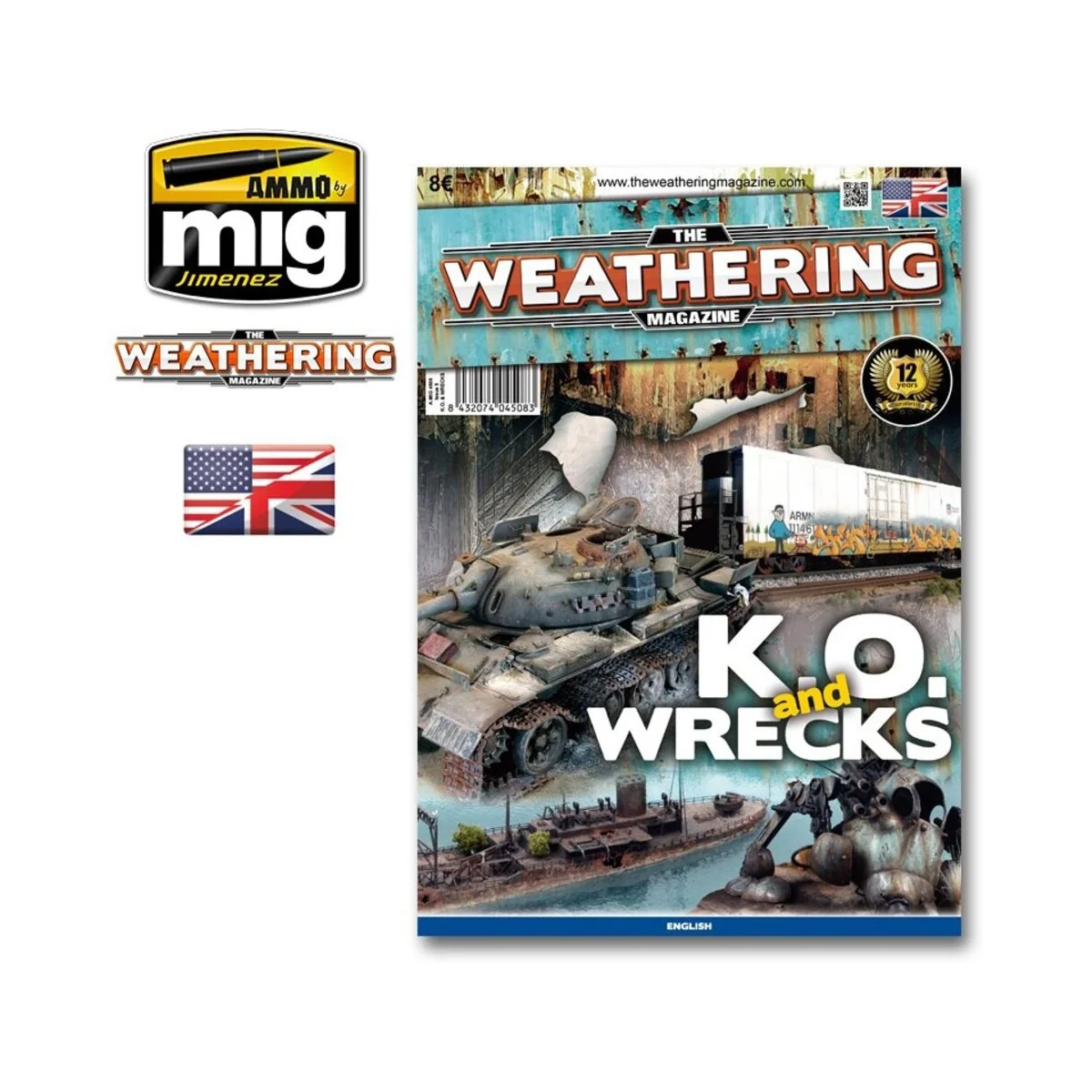 THE WEATHERING MAGAZINE 9 - K.O. and Wrecks (English) - AMMO by MIG...
